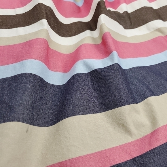 Worth Blue Multicolored Striped Skirt Size 8 - Picture 12 of 14
